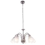 Lampa wisząca 5-płomienna Andrea E14 nikiel
