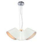 Lampa wisząca 3-płomienna Catalina E27 biały