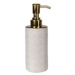 Dozownik SNAKE 6 x 6 x 18 cm biało-złoty