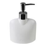 Dozownik AVANGARDA 11 x 6 x 16,5 cm biały