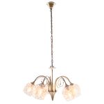 Lampa wisząca 5-płomienna Gabi E14 patyna
