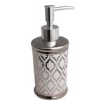 Dozownik GLAZE 7 x 7 x 17,5 cm srebrny