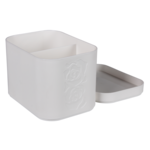 Organizer CLOE przegródka 15 x 11 x 12 cm biały