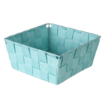 Organizer DOMI 9 x 19 x 19 cm pleciony miętowy