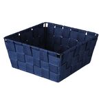 Organizer DOMI 9 x 19 x 19 cm pleciony granat