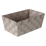 Organizer DOMI 10 x 25 x 15 cm pleciony beż