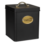 Pojemnik na spinacze KANO 14 x 14 x 18 cm czarny