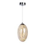 Lampa wisząca 1-płomienna Irma amber