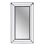 Lustro wiszące SCOTT 40 x 70 x 2,5 cm czarny