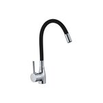 Bateria jednouchwytowa zlewozmywakowa sztorcowa LAVO czarna