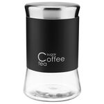 Pojemnik szklany 1000 ml GRENO czarny