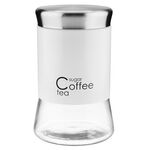 Pojemnik szklany 1000 ml GRENO biały