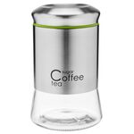 Pojemnik szklany 1000 ml GRENO stal