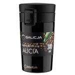 Kubek termiczny ALICIA 300 ml czarny