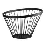 Koszyk metalowy COLLET 20 cm czarny