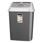 Kosz uchylny ALFI 7,5 l szary