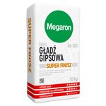 Gładź gipsowa biała SUPER FINISZ Gt-120 10 kg Megaron