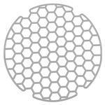 Kratka do zlewu miękka okrągła biała