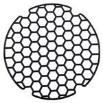 Kratka do zlewu miękka okrągła czarna