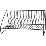 Suszarka do naczyń I poziomowa 50 cm czarna