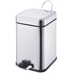 Kosz nierdzewny 3 l kwadrat Malva