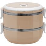 Termos obiadowy 2 komory Bento róż