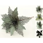 Poinsecja na piku 30 cm mix