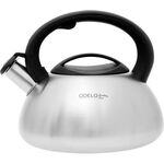 Czajnik stalowy MATEO z gwizdkiem 3 l satyna