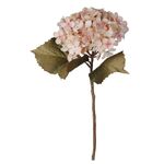 Sztuczny kwiat hortensja 50 cm różowa