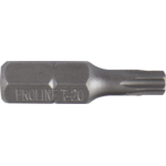 Końcówka 1/4" TORX z otworem T7 l=25 mm 10 sztuk PROLINE