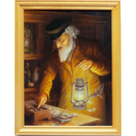 Reprodukcja - rama drewniana 13 x 18 cm