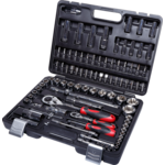 Zestaw nasadek i końcówek 1/2'' 1/4'' 4-32 mm 94 sztuki PROLINE