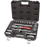 Zestaw nasadek i końcówek 1/2" 25 sztuk CRV PROLINE