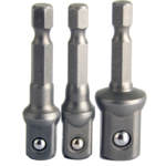 Zestaw uchwyty do nasadek 1/2" 3/8" 1/4" HEX 1/4" PROLINE