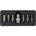 Zestaw końcówek TORX SECURITY T20-T55 7 sztuk S2 PROLINE