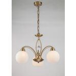 Lampa wisząca 3-płomienna Vanity nikiel mat