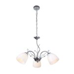 Lampa wisząca 3-płomienna Pandora chrom