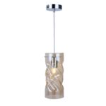 Lampa wisząca 1-płomienna Pia  amber