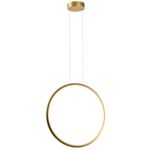 Lampa wisząca 1-płomienna Ragi 24 W złoty