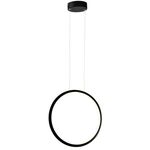 Lampa wisząca 1-płomienna Ragi 18 W czarny