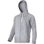 Bluza z kapturem i suwakiem jasnoszara "L" CE LAHTI PRO