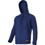 Bluza z kapturem i suwakiem granatowa "L" CE LAHTI PRO