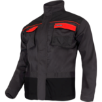 Bluza grafitowo-pomarańczowa 190 g/M2 "3XL (60)" CE LAHTI PRO