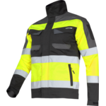 Kurtka ostrzegawcza czarno-żółta "2XL" CE LAHTI PRO