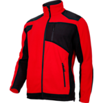 Bluza polarowa ze wzmocnieniami czerwono-czarna "L" CE LAHTI PRO