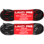 Sznurowadła płaskie czarno-szare L904081P 110 cm LAHTI PRO