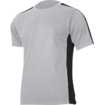 Koszulka t-shirt 180g/m2 szaro-czarna "XL" CE LAHTI PRO
