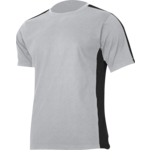Koszulka t-shirt 180g/m2 szaro-czarna "2XL" CE LAHTI PRO