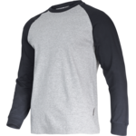 Koszulka z długim rękawem 190g/m2 szaro-czarna "3XL" CE LAHTI PRO