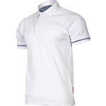 Koszulka polo 220g/m2 biała "3XL" CE LAHTI PRO